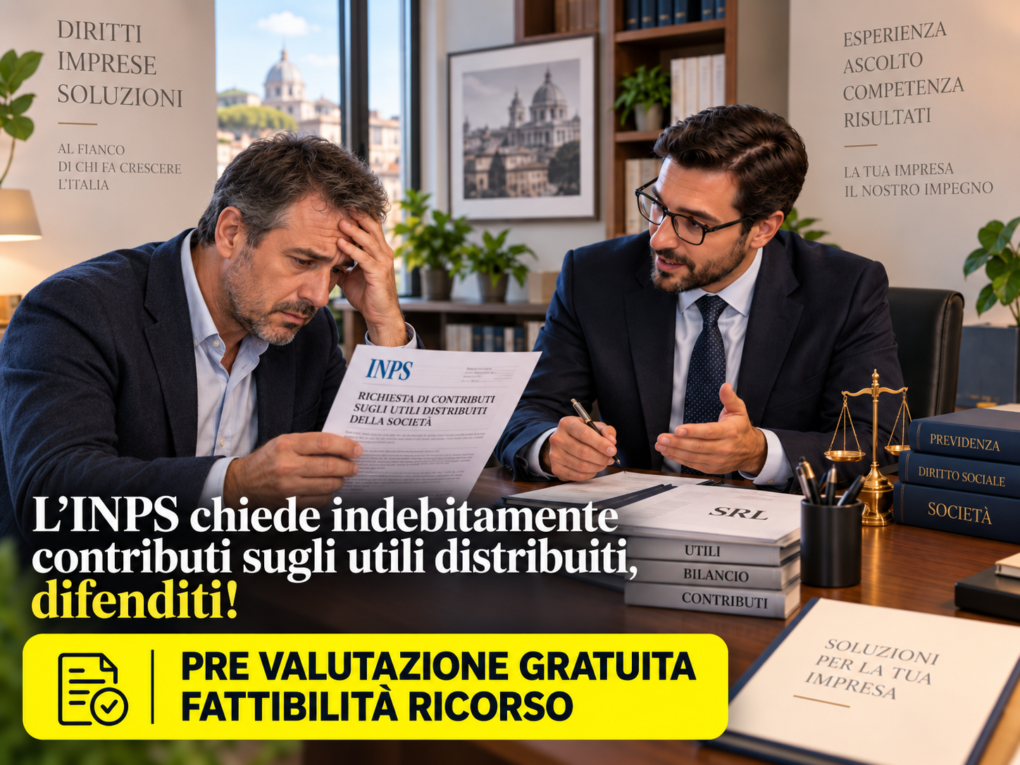 Contributi INPS sugli utili della società: davvero il socio deve pagare anche su utili che non ha mai incassato?