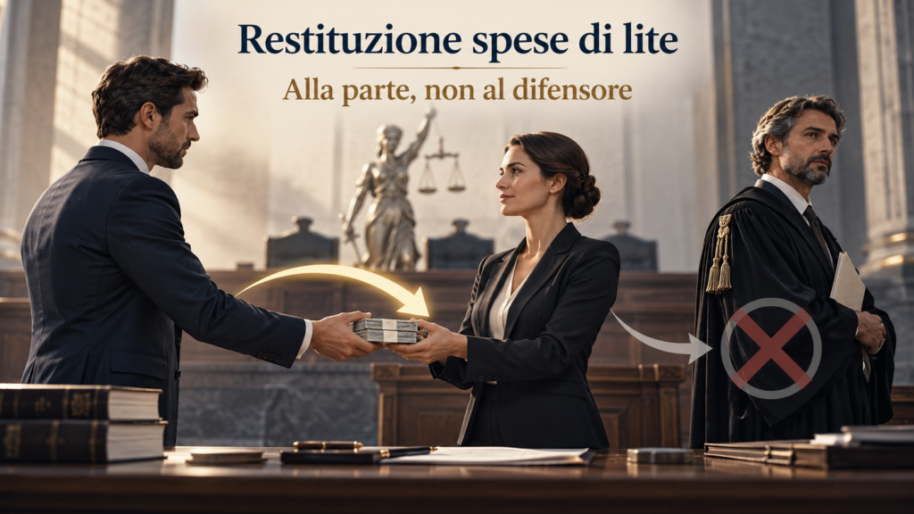 Restituzione delle spese di lite